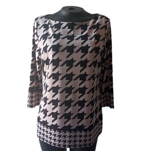 Charter Club Women's 3/4 Sleeve Top Size M